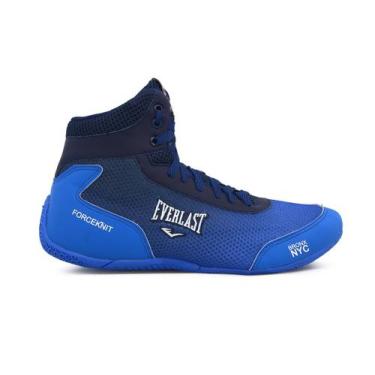 Imagem de Tênis Botinha Masculino Everlast Crossft Treino Royal Tamanho, 38
