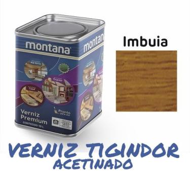 Imagem de Verniz Tingidor Montana 18 Litros Acetinado Castanho e Imbuia, Imbuia