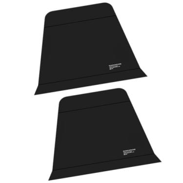 Imagem de menolana 2 peças dossel tenda paredes laterais popup dossel paredes laterais oxford pano instantâneo dossel tenda laterais para jardim ao ar livre quintal, Preto