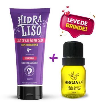 Imagem de Hidraliso Liso de Salão em Casa Progressiva de Chuveiro 200ml - Hidra 