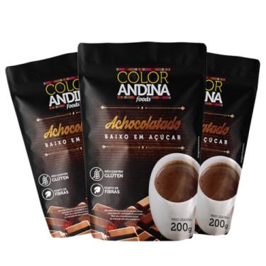 Imagem de Achocolatado Diet Baixo em Açúcar 200g | Vegano | Cacau 100% Puro - 3 unidades