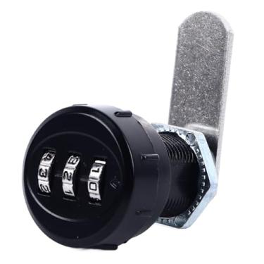 Imagem de Trava do Gabinete Mecânico, Durável 3 Dígitos de Trava de Combinação de Combinação Mini Fácil de Usar (L20) (L25)