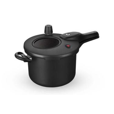 Imagem de Panela De Pressão Visor Fech. Externo 4,5L Preto MTA