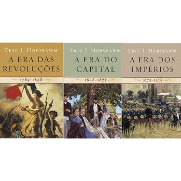 Imagem de Kit 3 livros Eric j. Hobsbawm A era das revoluções + A era do capital: + A era dos impérios