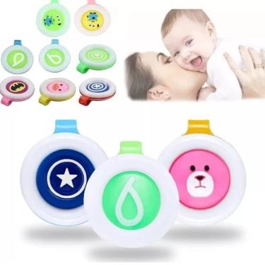 Imagem de Broche Para Bebê Citronela Repelente Anti Mosquito