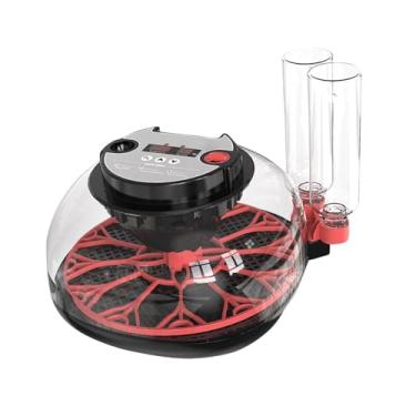 Imagem de Generic a incubadora de ovos segura 12 ovos, Turner automático, conveniente Hatching Poultry Hatcher Machine com tampa transparente para pombo de ganso