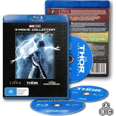 Imagem de Generic Coleção Thor 3 Filmes (Thor / Thor: O Mundo Sombrio Ragnarok) [Blu-Ray] [Region Free]