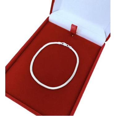 Imagem de Pulseira de Prata 925 Legítima Maciça Lacraia Original - V Pratas, 100