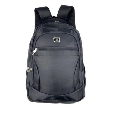 Imagem de Mochila Masculina Reforçada Escola Trabalho WL-1023 - Kingleen, Preto