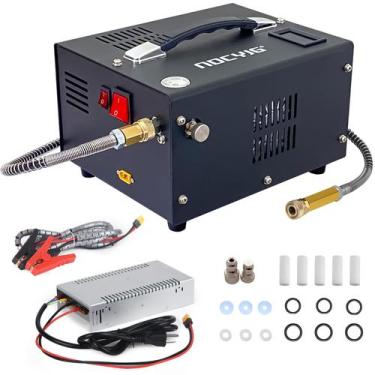 Imagem de Compressor de ar PCP NDCYJG 4500PSI 12V DC/110V AC portátil