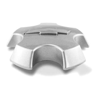 Imagem de Calota Central Meio Roda Gm S10 Modelo 2001 A 2011 Prata