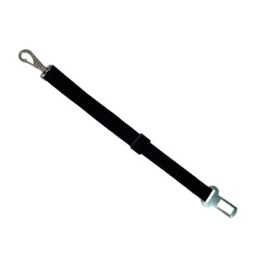 Imagem de Cinto de segurança pet universal compatível com todos os modelos de veículos para cães e gatos viagem (Preto)
