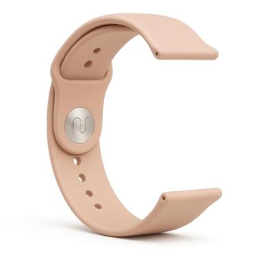 Imagem de Pulseira Nandos-Store compatível com Amazfit GTR 42MM / GTS/GTS 2 / GTS 2 mini (Rosa sand tipo apple)