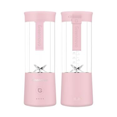 Imagem de Liquidificador portátil 18000-22000rpm HighPower 500 ml Juicer Cup (rosa)