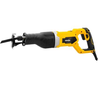 Imagem de Serra Sabre Elétrica 220V Vonder 28mm 1050W Corte Madeira Metal Plástico Reto Curvo