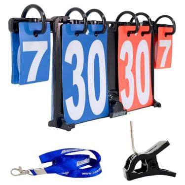 Imagem de Boardee Placar portátil – fixável/pendurável/mesa Cornhole placar para voleibol/vôlei de praia/cornhole/tênis/pingue-pongue/tênis de mesa/billiards