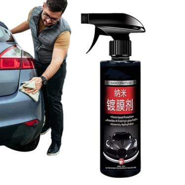 Imagem de Spray Renovador De Revestimento | 500ml Agente Multifuncional De Renovacao De Revestimento - Líquido De Cera Polidor Durável Para Exterior Interior Automóveis Para-Moto