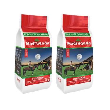 Imagem de 2 Erva mate Chimarrão MADRUGADA ORIGINAL Sem Glúten 1 kg