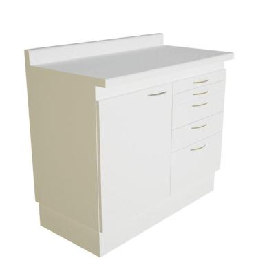 Imagem de Móvel Com Módulo Porta/gaveteiro Podologia Estética Odonto