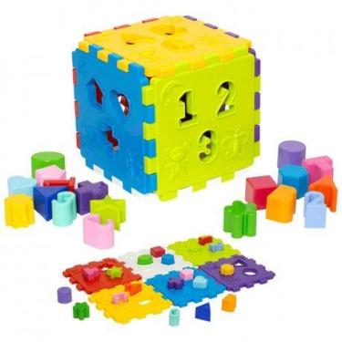 Imagem de Cubo Didático Brinquedo Educativo Infantil Interativo - MERCOTOYS