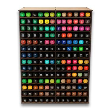 Imagem de Nicho Organizador Expositor P/ 168 Canetas Canetinhas Touch