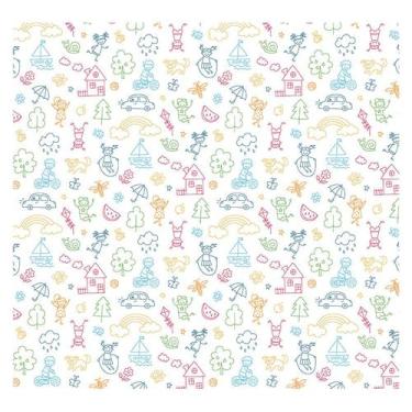 Imagem de Papel de Parede Adesivo Infantil Escola Quarto - 726pcp - Allodi