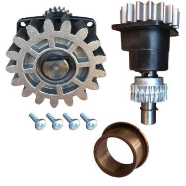 Imagem de Conjunto Eixo Principal Motor Deslizante Dz Nano + Bucha Bronze Rossi 