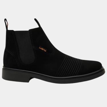 Imagem de Bota Chelsea Vaquejada em Couro Nobuck Masculina - Verlitch, 42, Preto