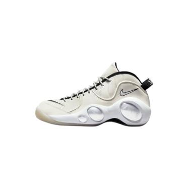 Imagem de Nike Tênis de basquete masculino Air Zoom Flight 95 OG True Red, Vela/marfim pálido/preto/branco, 43