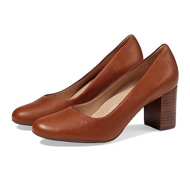 Imagem de Marc Joseph New York Sapato feminino de couro Made in Brazil Midtown, Cognac Nappa Soft, 35