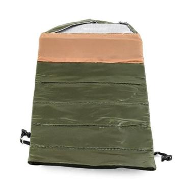 Imagem de oshhni Simulação de saco de dormir, porta-bagagem, compacto, decoração de substituição, bolsas esportivas de viagem em miniatura, acessórios para carro RC, Verde