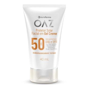 Imagem de Protetor Solar Facial Fps50 Gel Creme EUROFARMA Oaz 40Ml