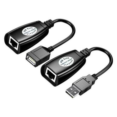 Imagem de Cabo Adaptador Hld Extensor 50 Metros Rj45 Para Usb (macho)