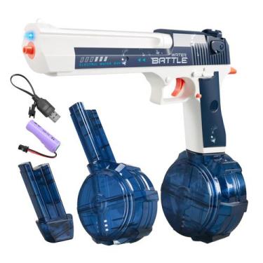Imagem de Pistola de água elétrica Teengra Automatic com tambor de 510ml azul