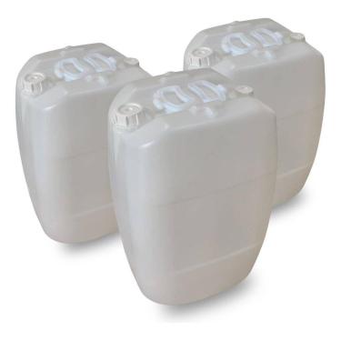 Imagem de Vasilhame 50L Atóxico Para Alimentos - 3 Pçs