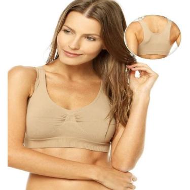 Imagem de Sutiã Top Control Slin Lupo Ref 47180-001, Natural, M