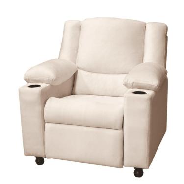 Imagem de Poltrona Reclinável Do Papai Sala De Cinema Manchester Off White- Mabe Magazine