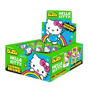 Imagem de Chiclete Hello Kitty Hortelã c/100 - Buzzy