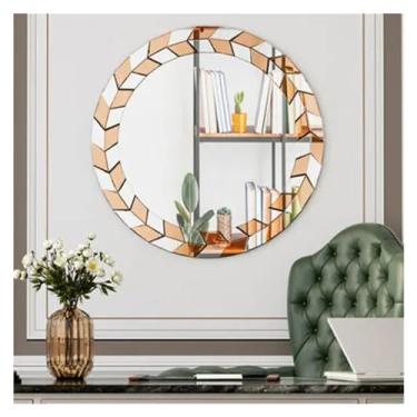 Imagem de Espelho de parede moderno decorativo com design sunburst para corredor, sala de estar, quarto, espelho decorativo