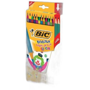 Imagem de Kit Lapis de Cor Evolution 12 cores 4 Lapis Evolution