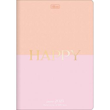 Imagem de Planner Grampeado 17,8 x 25,4 cm Happy 90 G 2025 Tilibra 4316
