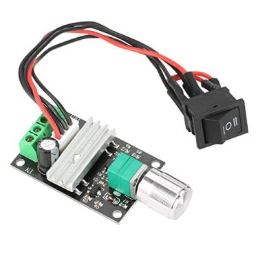 Imagem de Generic Controlador de Velocidade do Motor Pwm Regulador Reversível Eficiente para Motores Dc 6v 12v 24v Terminais de Parafuso Convenientes para Entusiastas de Diy