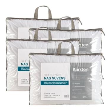 Imagem de Travesseiro 100% Poliéster Aconchego Seu Sono (4)