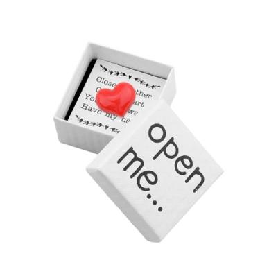 Imagem de Ancnoz Presentes de Dia dos Namorados para namorado, namorada, marido, esposa, caixa de coração, presente de relacionamento de longa distância para melhor amigo, filha, filho, lembranças, aniversário