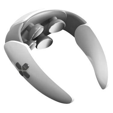 Imagem de Massageador Cervical Elétrico com 6 Modos, Recarregável USB, Compressa Térmica 38-42°C, Controle de Velocidade, Dimensões 16.2cm, Bateria 800mA