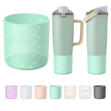 Imagem de BKBY Bota superior de silicone compatível com garrafas e copos FreeSip Sway Owala de 850 g e 1,134 g, capa de proteção grande antiderrapante para copo e garrafa Freesip Sway