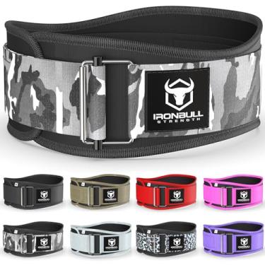 Imagem de Cinto de levantamento de peso para homens e mulheres – ótimo para agachamentos, levantamento terra, estocada, exercícios e treinamento – Melhor para treino olímpico, cross-training e musculação