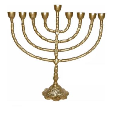 Imagem de Candelabro 9 Velas - Menorá - Hanukkah Chanukiá