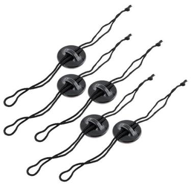 Imagem de 2 peças de fixação de prendedores de fivela de segurança, acessórios de câmera esportiva de corda pendurada