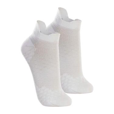 Imagem de Kit com 2 Meias Performance Running Lupo 15570-001, Branco, 37-40
